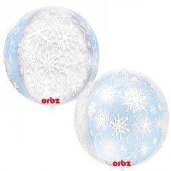 Frozen Snowflake Orbz G20 Pkt (15" X 16")