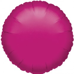 Fuchsia Metallic Round Standard S15 Flat A