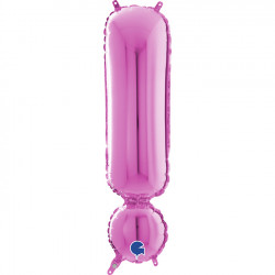 Fuchsia Symbol ! Shape 26" Pkt