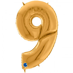Giant Gold 9 Shape 64" Pkt