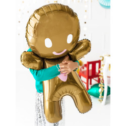 Gingerbread Man Shape 58cm X 86cm Pkt