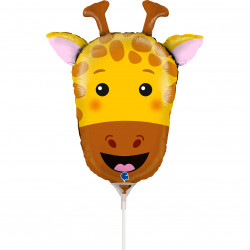 Giraffe Head 14" Mini Shape Flat