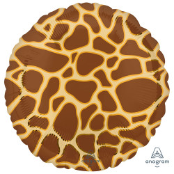 Giraffe Print Animalz Circle Standard S15 Pkt A