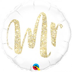 Glitter Gold Mr. 18" Pkt If