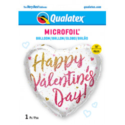 Glitter Ombre Happy Valentine's Day 18" Pkt If