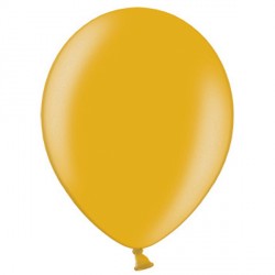 Gold 5" Metallic Belbal (100ct)