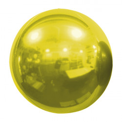 Gold 61cm/24" Mirror Globe Foil Balloon