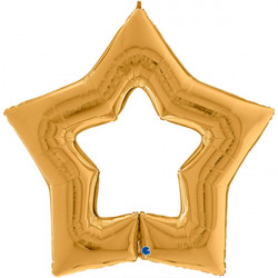 Gold Linky Star 48" Grabo Pkt