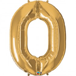 Gold Number 0 Shape Group D 39" Pkt Ycj