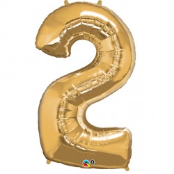 Gold Number 2 Shape Group D 43" Pkt Ycj