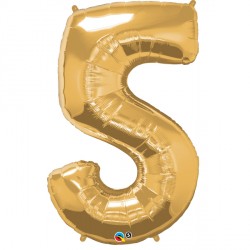 Gold Number 5 Shape Group D 44" Pkt Ycj