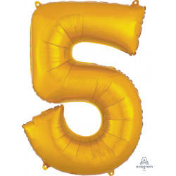 Gold Number 5 Shape P50 Pkt (23" X 33")