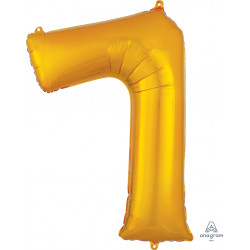Gold Number 7 Shape P50 Pkt (22" X 35")
