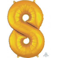 Gold Number 8 Shape P50 Pkt (21" X 34")