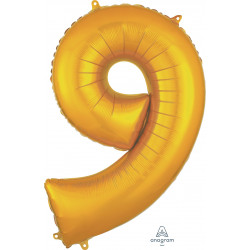 Gold Number 9 Shape P50 Pkt (22" X 34")