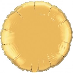 Gold Round 18" Flat Q Hj