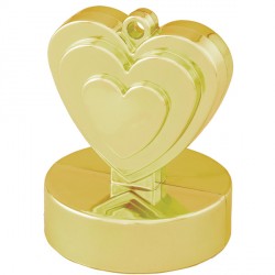 Gold Single Heart Weights 110g 12ct