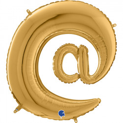 Gold Symbol @ Shape 26" Pkt