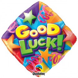 Good Luck Stars & Streamers 18" Pkt If