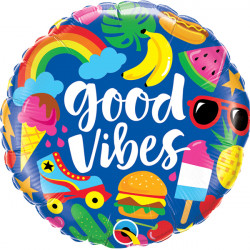 Good Vibes 18" Pkt If