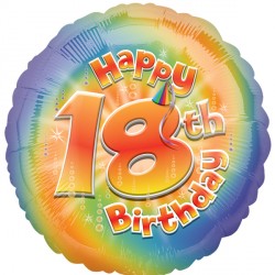 Happy 18th Birthday Standard Hs40 Pkt