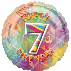 Happy 7th Birthday Standard Hs40 Pkt