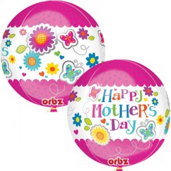 *happy Mother's Day Orbz Pkt (15" X 16") Sale*