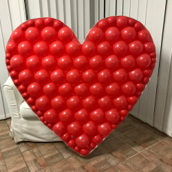 Heart Mosaic Balloon Frame (120cm X 120cm)