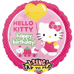 Hello Kitty Birthday Jumbo Sing A Tune P75 Pkt