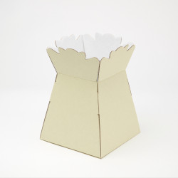 Ivory Matt Porto Vase/hamper Boxes (25)
