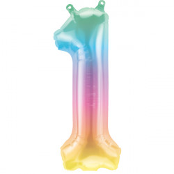 Jelli Ombre Number 1 Shape 16" Pkt