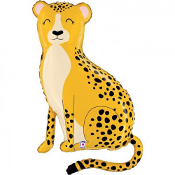 Jungle Cheetah 40" Shape G Pkt