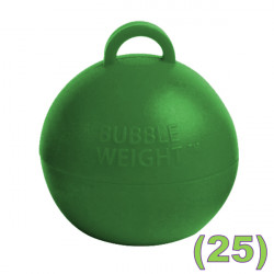 Jungle Green 35g Bubble Weight Pack (25)