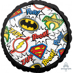 Justice League Emblems Standard S60 Pkt