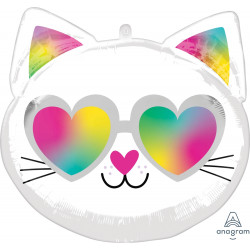 Kitty Cool Standard Junior Shape S50 Pkt (17" X 17")