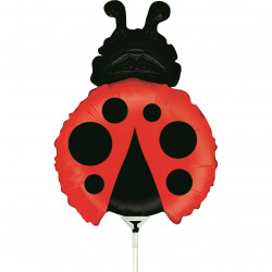 Ladybug 14" Mini Shape Flat