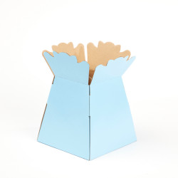 Light Blue Matt Porto Vase/hamper Boxes (25)