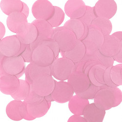 Light Pink 25mm Round Paper Confetti 100g