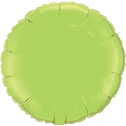 Lime Green Round 18" Flat Q Hj