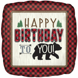 Little Lumberjack Birthday Standard S40 Pkt