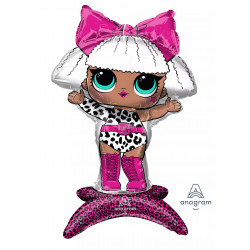 Lol Surprise Diva Air-filled Center Piece Decor A75 Pkt (13" X 23")
