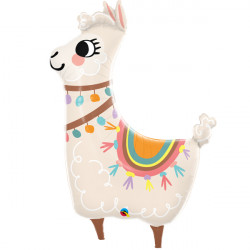 Loveable Llama 45" Shape Group B Pkt Yte