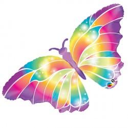 Luminous Butterfly 44" Shape Group C Pkt Yzp