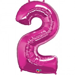 Magenta Number 2 Shape Group D 43" Pkt Ycj