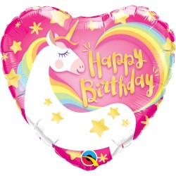 Magical Unicorn Birthday 18" Pkt If