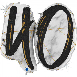 Marble Mate Black 40 40" Holo Shape D Pkt