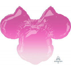Minnie Mouse Forever Ombre Shape P38 Pkt (28" X 23")
