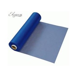 Navy Blue Organza 29cmx25m