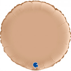 Nude Satin Round 18" Grabo Pkt