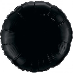 Onyx Black Round 18" Flat Q Hj